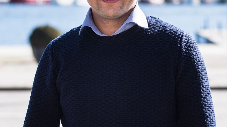 Kompassrosstipendiat 2018, Omid Mahmoudi, Foto: Nathalie Malic/Stiftelsen Ungt Ledarskap