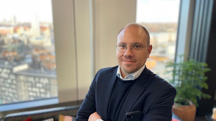 Viktor Karlsson, CFO Junglemap. Foto: Jonas Petterson