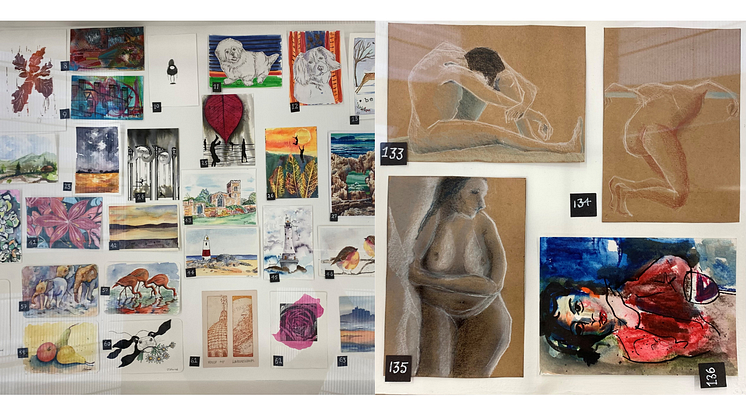Bury Art Museum postcard auction raises £525 for mayor’s charities