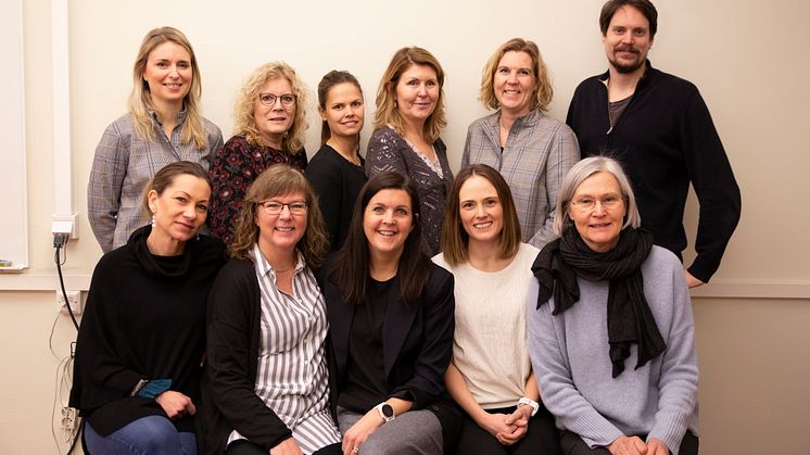 Nyutexaminerade magisterstudenter på Högskolan i Skövde.