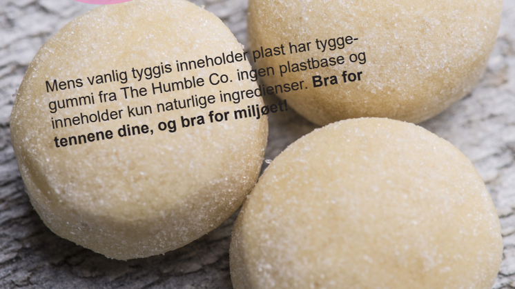 Helt naturlig tyggegummi fra The Humble Co.!