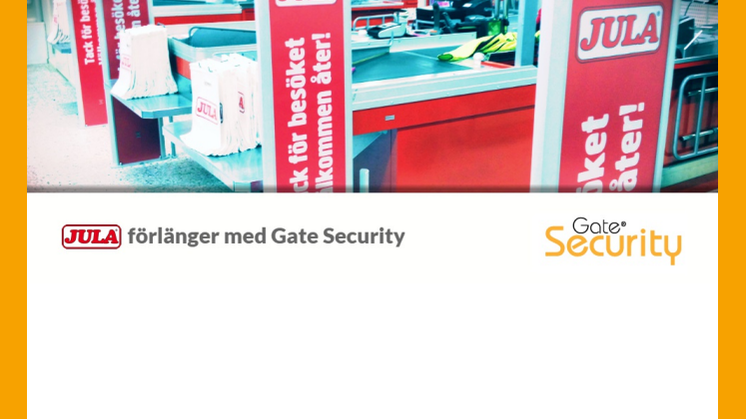 PDF: Jula förlänger med Gate Security
