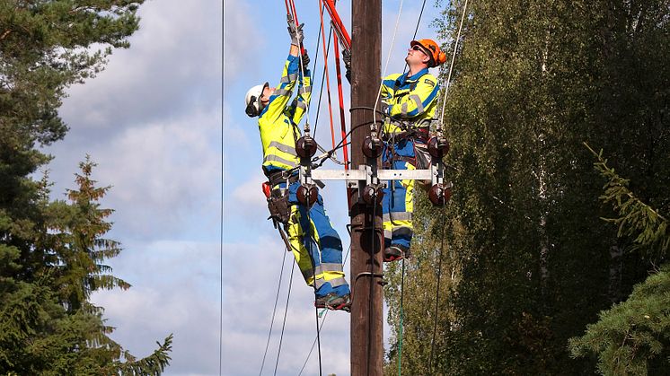 Elnät i Strängnäs