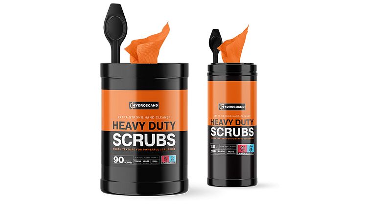 Hydroscands produktlansering Heavy Duty Scrubs
