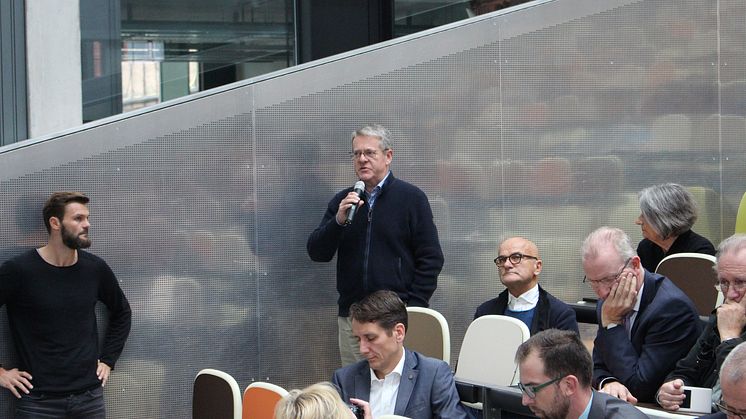 Podiumsdiskussion „Zukunftsbranche Luftverkehr am Standort Berlin Brandenburg“ am 15. Oktober 2016 an der Technischen Hochschule Wildau