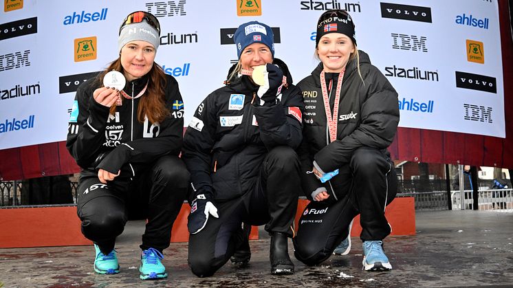 Vasaloppet 2022 top 3 ladies
