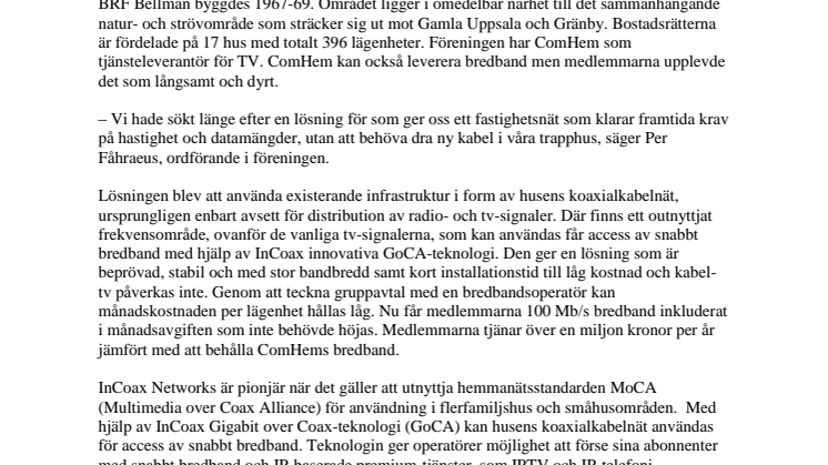 Bostadsrättsförening sparar över en miljon för sina medlemmar!