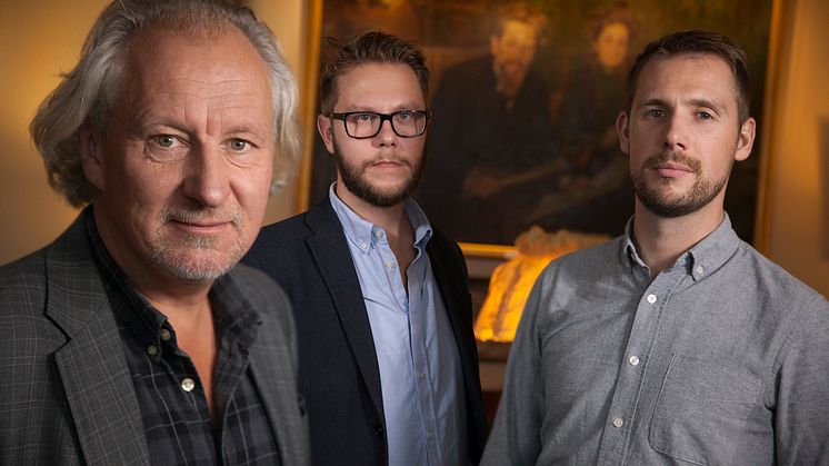 Hans Lindeberg, Carl-Johan Bergman och Anders Härén, MittMedia - Nominerade till Årets Förnyare 2014