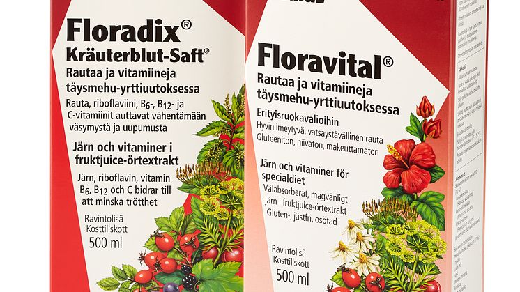 Väsyttääkö? Avuksi Salus vatsaystävälliset rautavalmisteet 