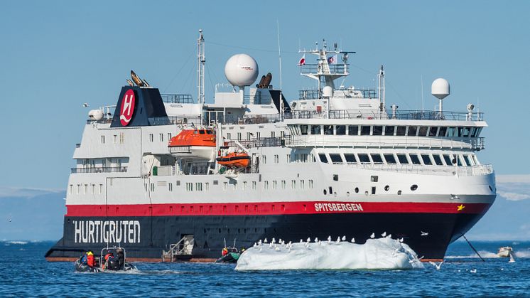 EXPLORING RUSSIA: MS Spitsbergen will embark on White Sea expedition cruises from 2022. Photo: Karsten Bidstrup/Hurtigruten Expeditions