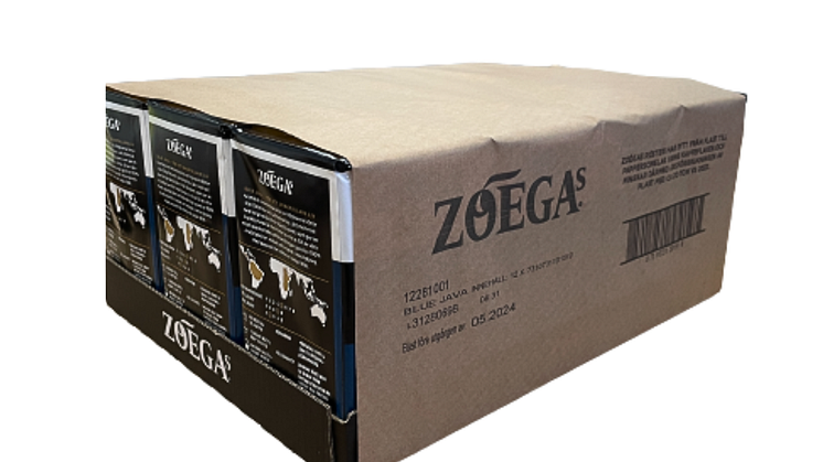 Från plast till papper – Ny förpackningslösning i Zoégas fabrik