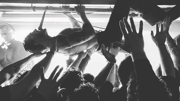 Årets konsertbilde 2017: Rockeklubben i Porgrunn og fotograf Max Emanuelson avbildet en konsert med The Dogs 25/2 2017