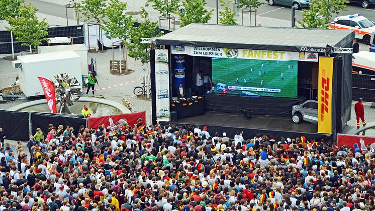 Public Viewing in Leipzig