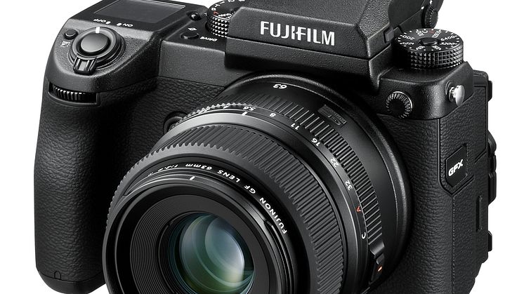 GFX 50S lef with EVF and GF63mm/2,8 R WR