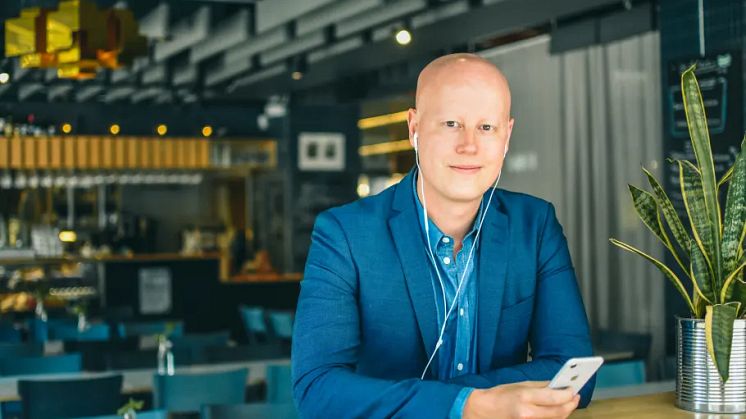 Niclas Sandin, administrerende direktør for BookBeat