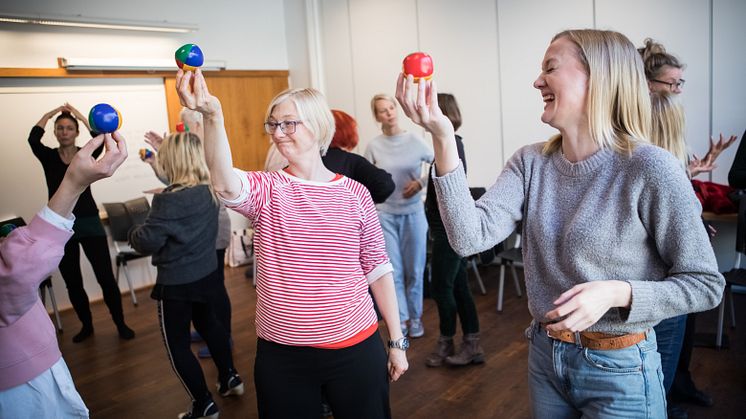 Från utbildning av personal 