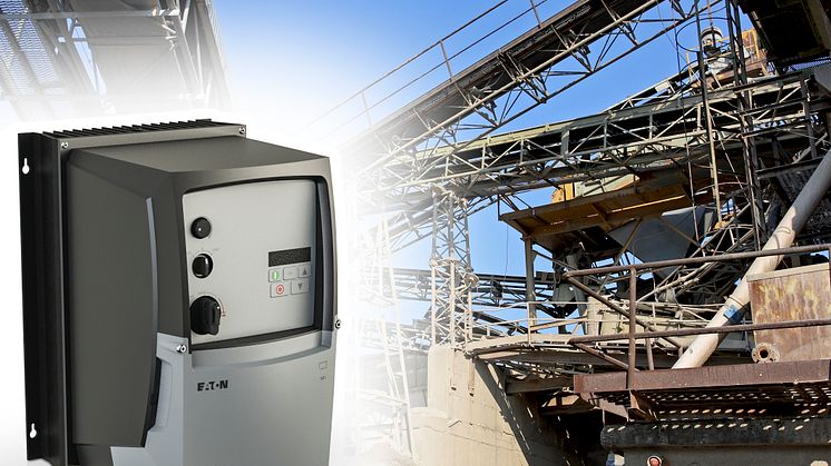 Robust och effektiv - ökat IP66-skydd aktiverar decentraliserat utnyttjande av frekvensomriktaren PowerXL