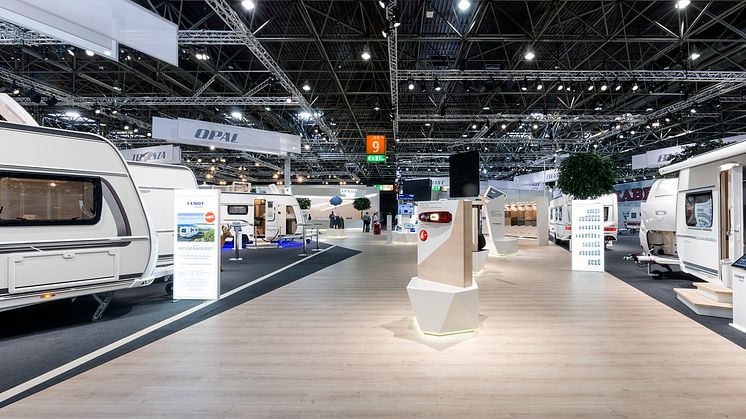 Fendt-Caravan auf dem Caravan Salon 2019 in Düsseldorf