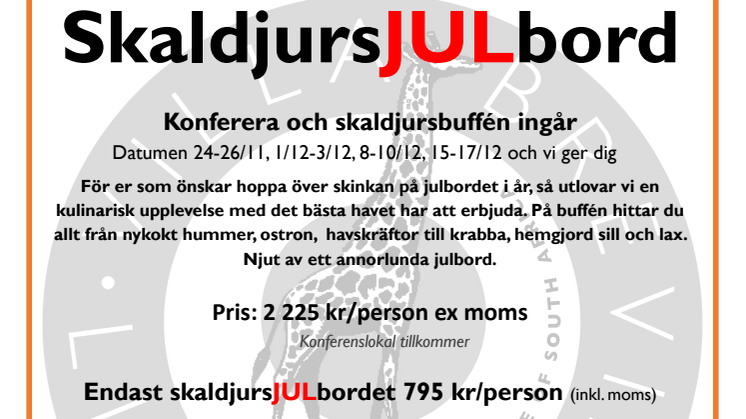 SkaldjursJULbord 
