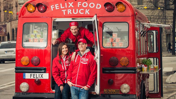 Felix Food Truck på grillturné i sommar-Sverige 