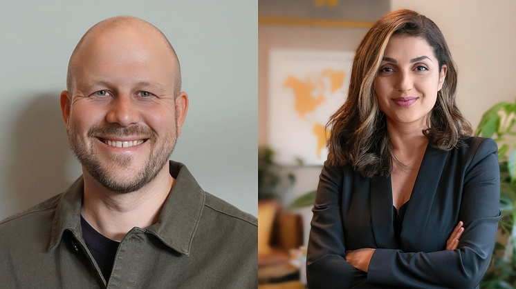 Christian Lystrup, VD och Yalda Mirbaz, CFO och Investor Relations