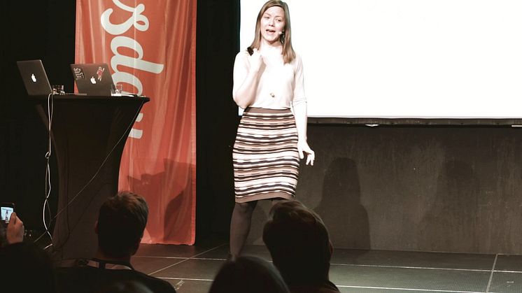 Ida Aalen på Mynewsday 2016 
