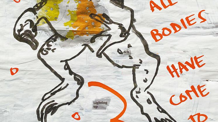 Heather Phillipson, IT’S AS IF / ALL BODIES HAVE COME / TO LIFE AGAIN, 2021