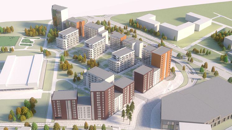 Tampereen Kaleva uudistuu, ja sekä palvelut että asuminen kasvavat alueella.