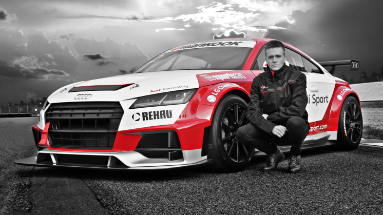 Nicklas Nielsen i årets Audi Sport TT Cup