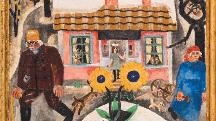 Bror Hjorth, Solrosor, 1924..jpeg