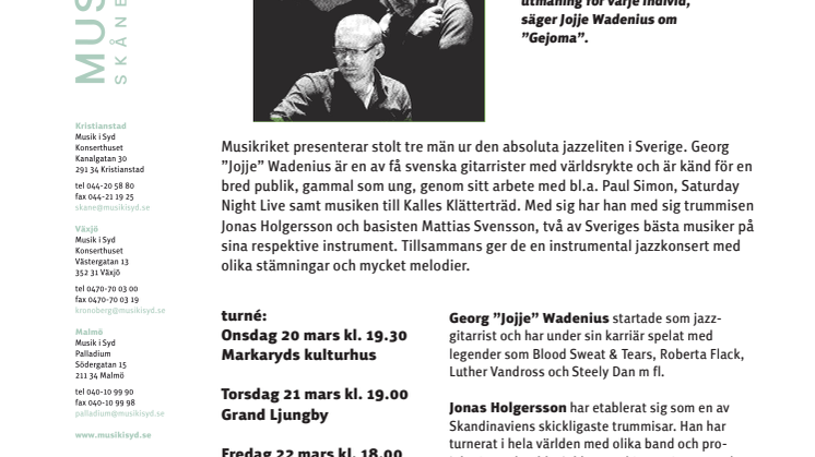 GEJOMA till Musikriket
