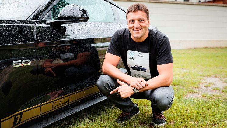 Kiss Gergely háromszoros olimpiai bajnok a Ford Mustang nagykövete