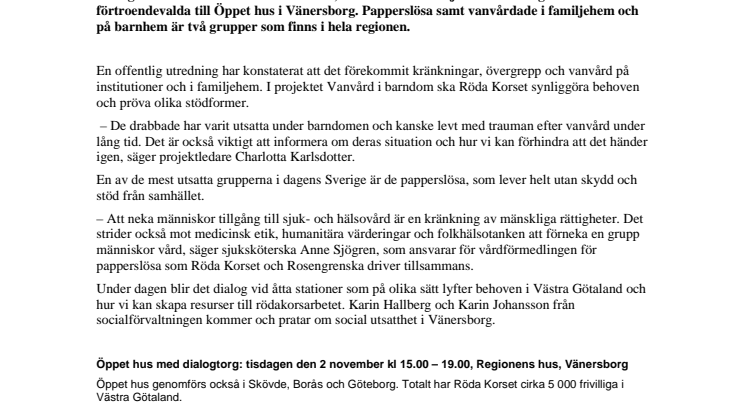 Dialog om behoven
