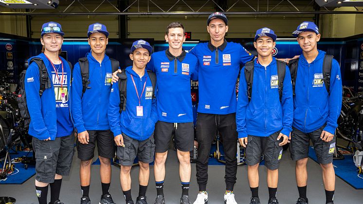 第11回目「Yamaha VR46 Master Camp」　キャンプ3日目、生徒たちがワールド・スーパーバイクを見学