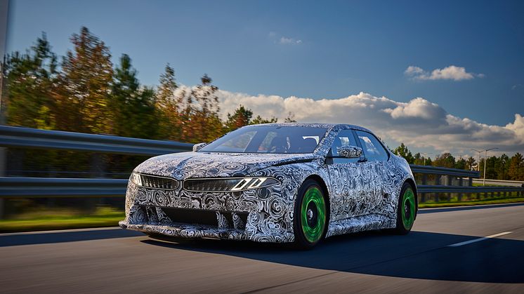 Konceptbilen BMW Vision Driving Experience. med Heart of Joy