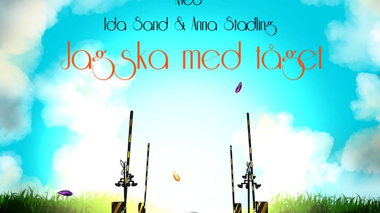 "Jag ska med tåget" (Caroline af Ugglas, 2020). Omslag: Cipraart.