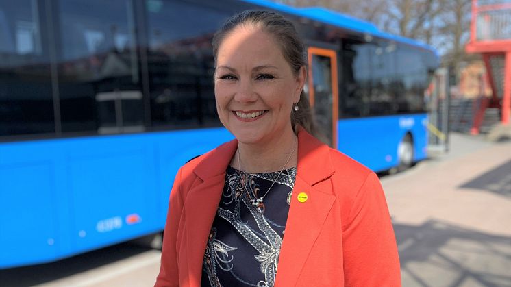 With our new feature, we are giving travellers a whole new opportunity to choose a departure where there is not expected to be such a high occupancy, says Linda Ekdahl, Managing Director for Hogia Public Transport Systems.