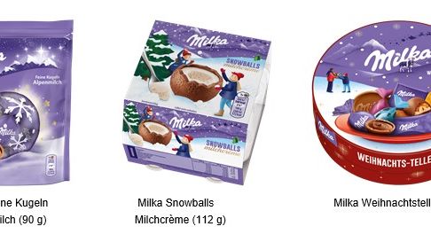 Milka Weihnachtssortiment