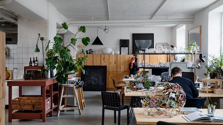 The studio of Matti Klenells, Photo: Ivan Brodey