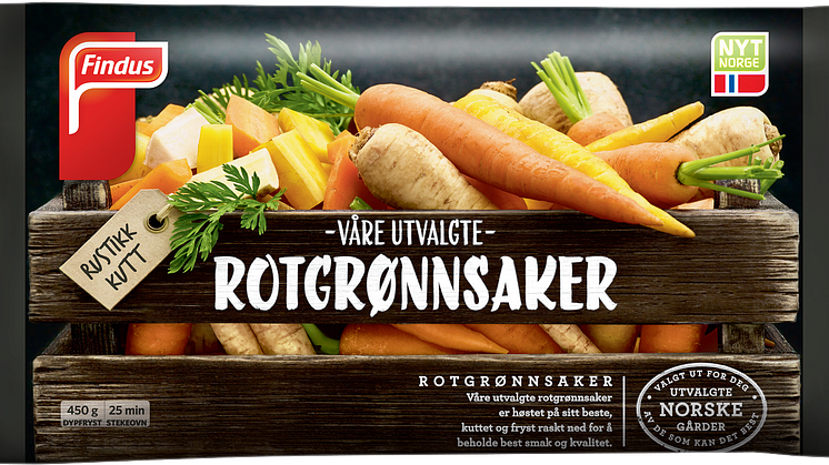 FIndus Våre utvalgte rotgrønnsaker