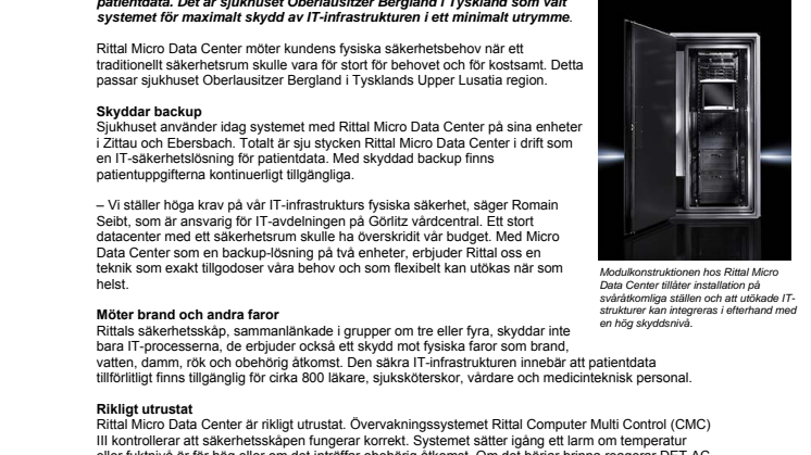 IT-säkerhetslösning för patientdata