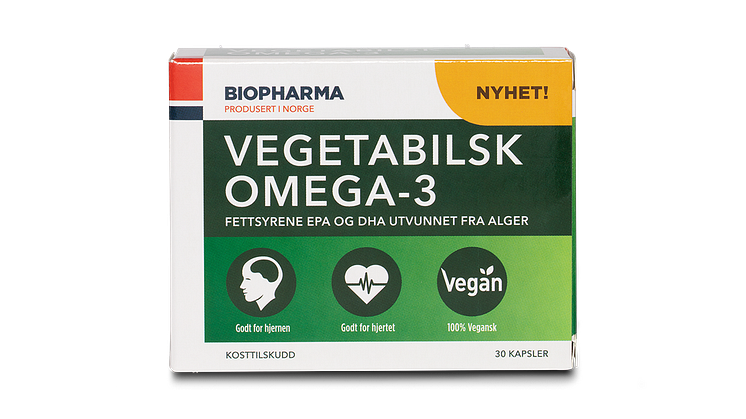 Biopharma Vegetabilsk Omega-3