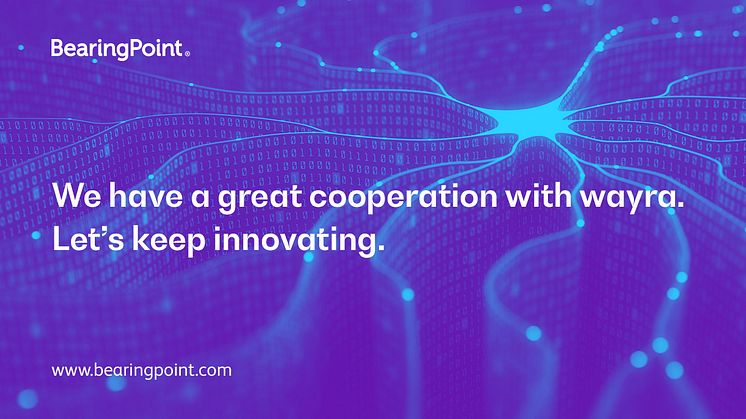 BearingPoint and wayra go for second round of collaboration