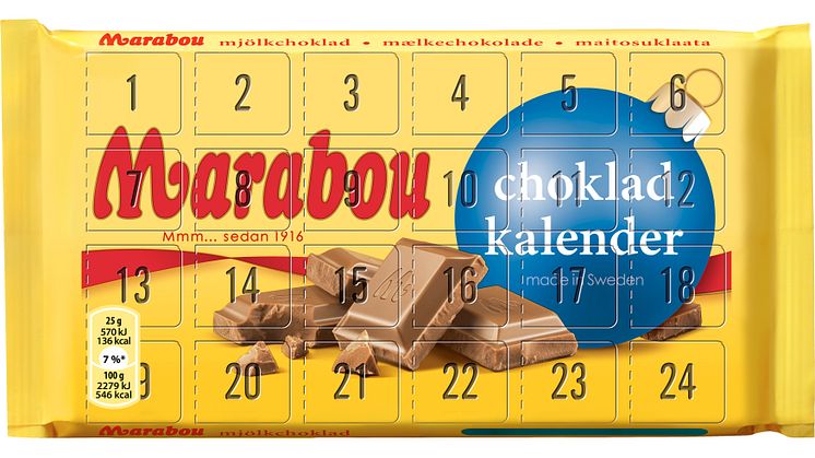 20181108 Marabou MILK ADVENT