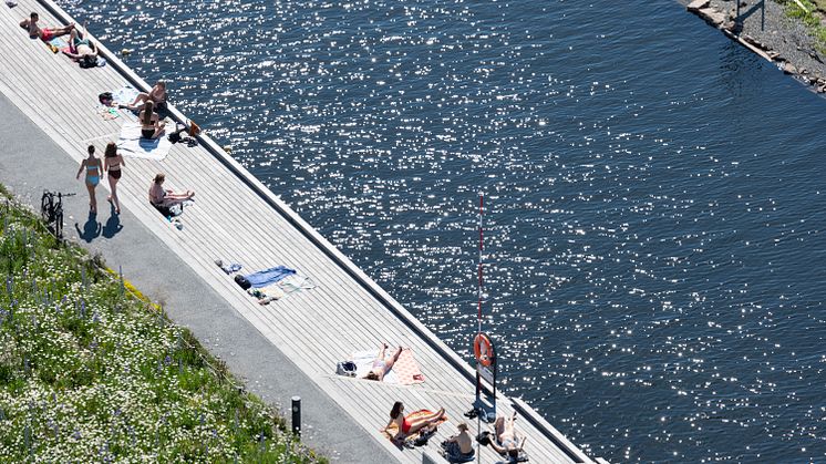 Inger Munchs brygge juni 2021