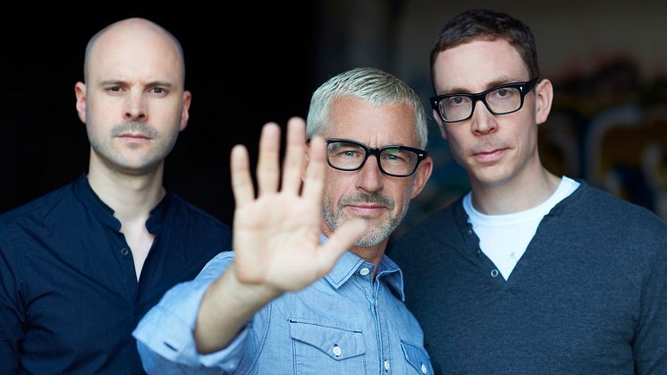 Den elektroniske trio, Above & Beyond, holder torsdagsfest i VEGA