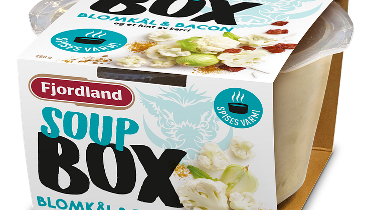 Fjordland BOX Soup BOX blomkål & bacon 280 g