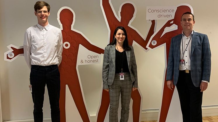 From left to right: Magnus Thorslund Ipsen, Ava Davani, and Michael Zimmerman are all on this year's IT Talent top 10 in the consulting category.