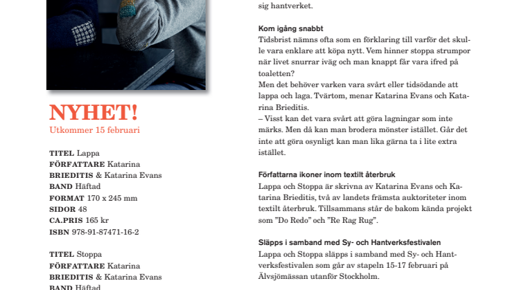 Små hål i dina tröjor? – Vi har lösningen!