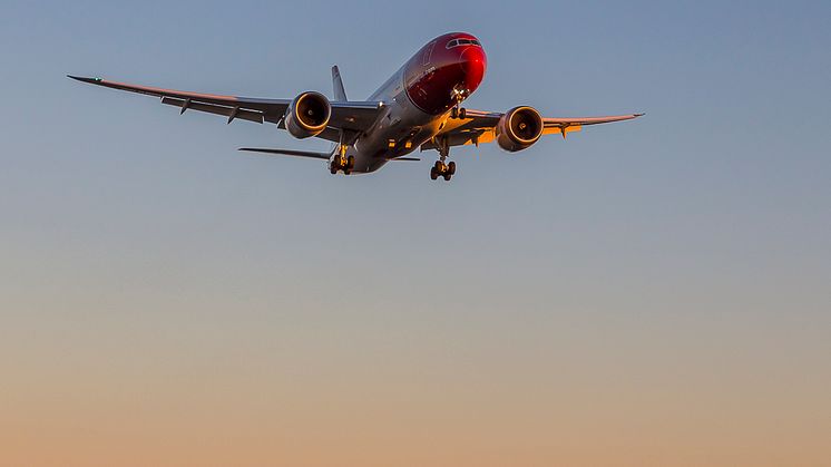 Den danske stat velger Norwegians langdistanseruter